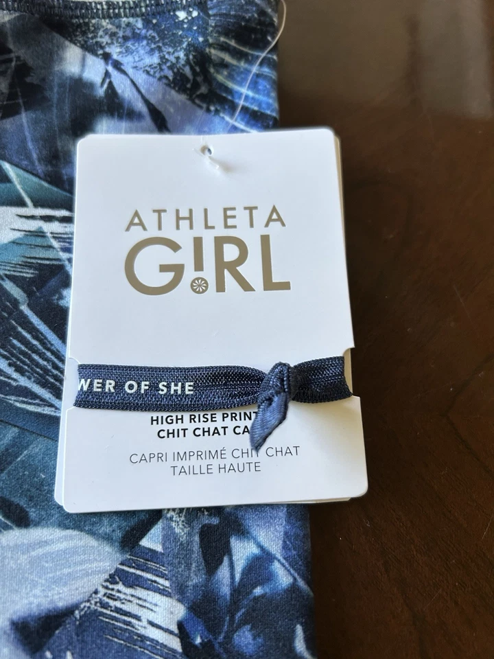 Athletes Girl Leggings New With Tags XL14 TG14 — 第 1/4 张图片