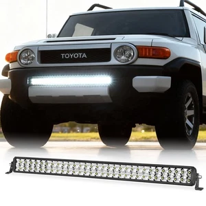 30" LED Bumper Light Bar Kit Combo for Toyota FJ Cruiser 2007-2014 Black Series - Picture 1 of 16