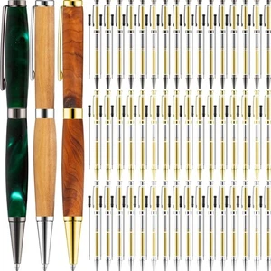 Colarr 60 Stück Drehstift-Sets zum Drechseln 7 mm Slimline Stift Großpackung mit Mine S - Bild 1 von 7