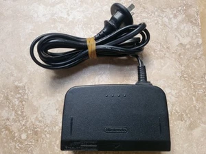 GENUINE Nintendo 64 (N64) - NUS-002 - AUSTRALIAN POWER SUPPLY 240V **FREE POST** - Picture 1 of 4