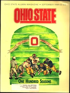 Ohio State Alumni Magazine September 1989-One Hundred Seasons-Football - Picture 1 of 3