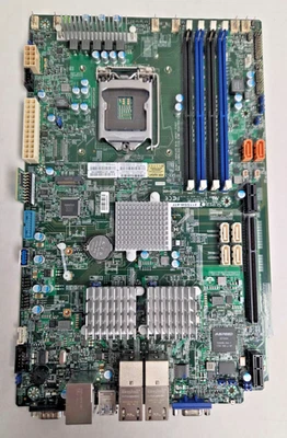 Supermicro X11SSW-4TF Intel LGA 1151 DDR4 Quad X540 NIC Proprietary Motherboard - Image 1 of 4