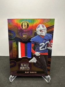 2024 Panini Gold Standard Rose Gold Newly Minted Bills Ray Davis /24 (RC,MEM) - Picture 1 of 2
