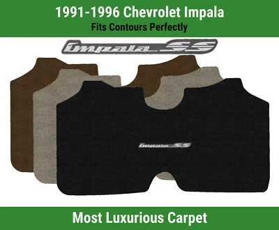 Tapete de porta-malas Lloyd Luxe para 1991-1996 Chevrolet Impala com logotipo Impala SS - Imagem 1 de 4