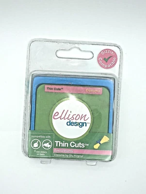 THIN CUTS Special Events Ellison Sizzix Diploma Die - Image 1 of 2