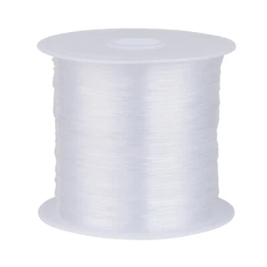 Nylon Wire Clear 0.25-0.5mm Crystal Nylon Thread Fishing Line for Bracelet - Picture 1 of 12