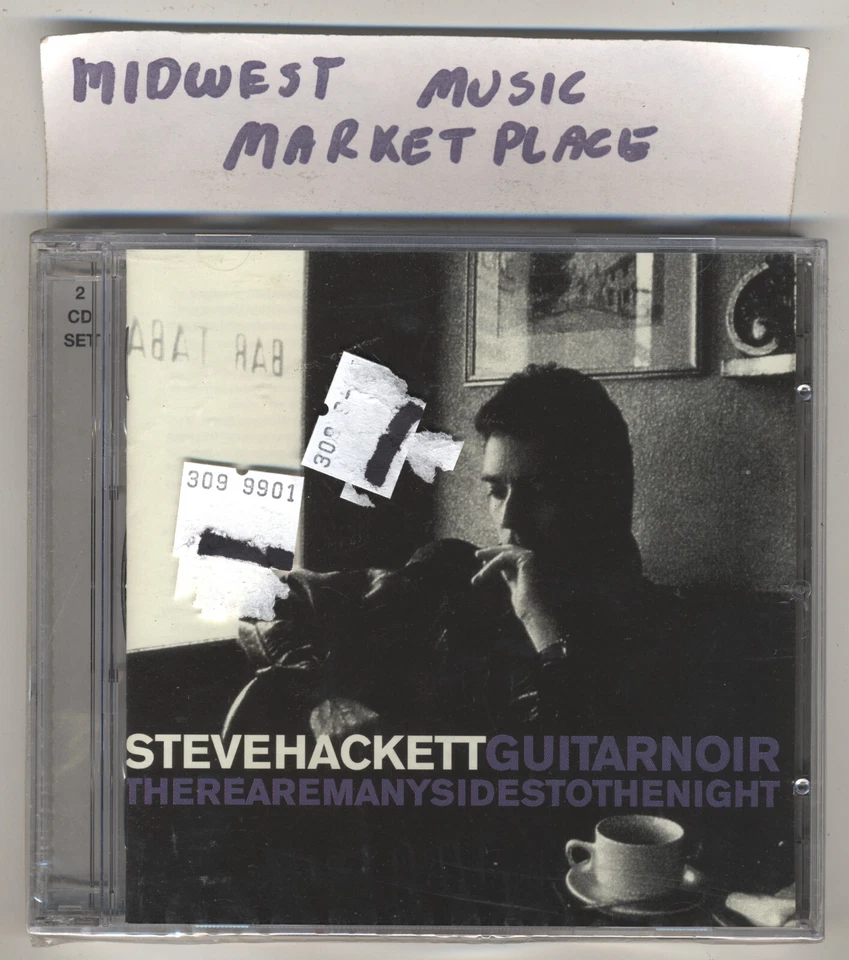 Steve Hackett - Guitar Noir + There Are Many Sides To The Night - New Sealed 2CD - Image 1 of 1