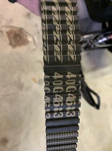 Gates GForce Arctic Drive Belt 40G4683 Used - Picture 1 of 6