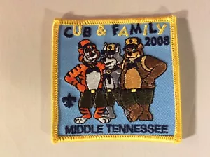 Middle Tennessee Council 2008 Cub & Family Patch - Bild 1 von 1