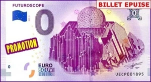 FUTUROSCOPE / BILLET 0 € / NULL EURO-SCHEIN / UECP 2019-3 - Picture 1 of 1