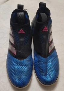 ADIDAS ACE TANGO 17+ PURECONTROL (BLUE/BLACK ) SHOES SIZE 6.5 - Picture 1 of 6