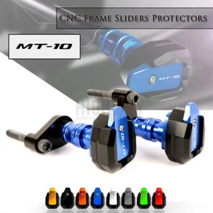 Cuadros deslizantes CNC TX-Crash Cuadros protectores para YAMAHA MT10 FZ-10 MT-10 - Imagen 1 de 12