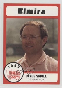 1989 Bill Pucko Elmira Pioneers Clyde Smoll #25