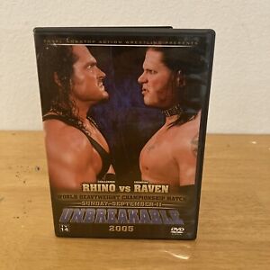 TNA Wrestling Unbreakable 2005 DVD Used Great Condition