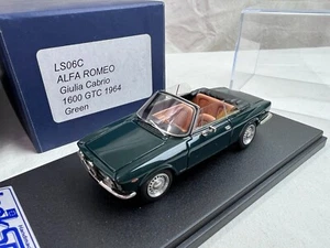 1/43 Look Smart 1964 Alfa Romeo Giulia Cabrio 1600 GTC Green Limited Edition - Picture 1 of 11