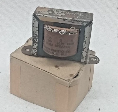 Transformador a juego Bogen TS2 Line NUEVO 8 OHMIOS / 25V / 2 VATIOS Foto 1 de 4