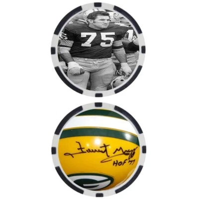 FORREST GREGG SIGNED Poker Chip - Top 100 NFL Football Player - Image 1 of 2