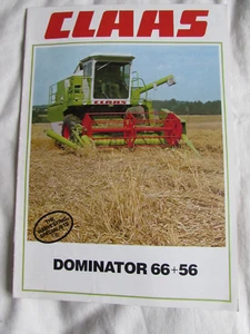@Claas Dominator 66+56 Combine Prospekt @ - Bild 1 von 5