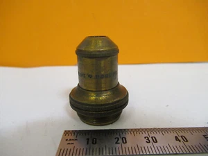 ANTIGUO MICROSCOPIO DE LATÓN BAUSCH LOMB OBJETIVO 2/3 PARTE COMO EN LA FOTO S4-B-39 - Imagen 1 de 7
