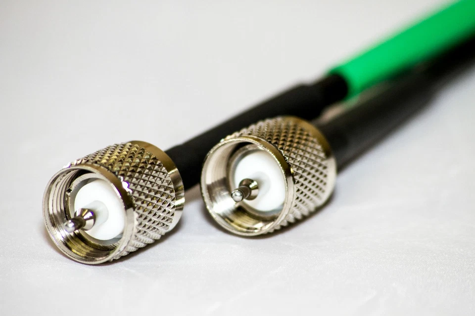 ABR Industries RG8X Coax Jumper with PL259 Connectors, 30 Feet Long - Image 1 of 1