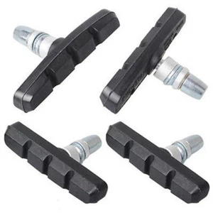 4PCS Braking Pads V Brake Pads Block shoes For Bicycle Bike AU - Picture 1 of 11