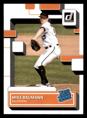2022 Donruss #57 Mike Baumann RR RC - Image 1 of 2
