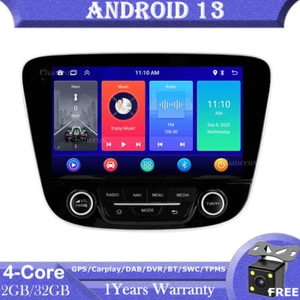 9"Android 13 Head Unit GPS SATNavi BT Radio Carplay For Chevrolet Cavalier 16-21 - Picture 1 of 12