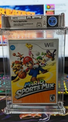 Mario Sports Mix Nintendo Wii WATA 9.0/A SEALED  - Image 1 of 2