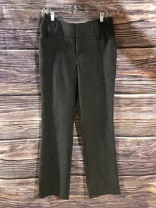 Apt 9 Dress Pants Size 8 Women’s Dark Gray Career Wear - Picture 1 of 5