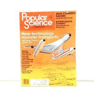 Popular Science Magazine October 1980 Giant Transport Plane Concepts Cadillac - Picture 1 of 2