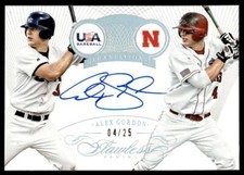 Alex Gordon 2016 Panini Flawless Transitions Auto 04/25 Royals Nebraska