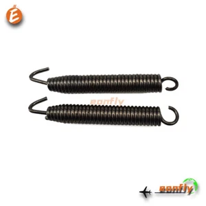 Pair 90mm Nickel Plated Exhaust Spring For Honda CR85R 2002-2004 2005 2006 2007 - Picture 1 of 2