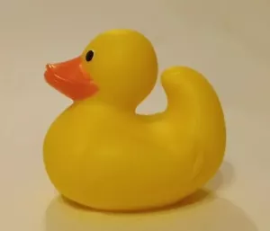 Jeep ๐ Rubber Ducky Duck Yellow Squeeky Bath Toy - Picture 1 of 7