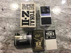 Tokai TCH-2 Z-II Analog Chorus Pedale per chitarra effetto vintage MIJ Japan + scatola - Foto 1 di 7