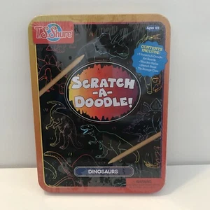 NEW T.S. Shure - Scratch-A- Doodle Dino Activity Tin, dinosaurs - Picture 1 of 2