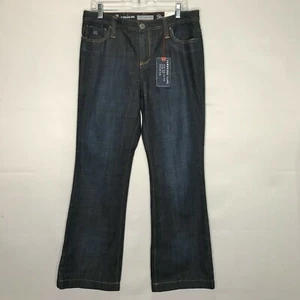 NWT Tommy Hilfiger Woman's Jeans sz 10 Cambridge Flare Mid-Rise Custom Wash - Picture 1 of 11