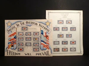 A striking USA 1943 " overrun countries" first day of issue cover&OCI stamps 540 - Picture 1 of 10