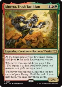 MTG: Muerra, Trash Tactician (Bloomburrow R#227) - Single - NM/LP - Picture 1 of 1
