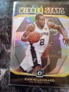 2020-21 Optic Kawhi Leonard Winner Stays Card - Picture 1 of 2