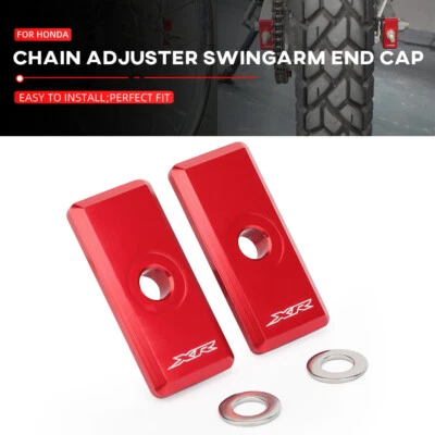 数控链条调节器摆臂端盖红色适用于本田 XR125L XR150L XR190L 2017-2020 — 第 1/4 张图片
