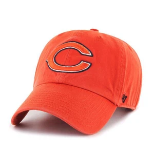 Chicago Bears Orange "C" 47 Adjustable Clean Up Dad Cap - Picture 1 of 2