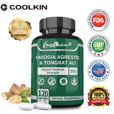 Fadogia Agrestis & Tongkat 1400mg - Testosterone Booster, Muscle Health 120pcs