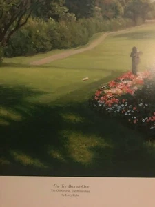 "The Tee at Box One" ~ Poster ~ Larry Dyke - Picture 1 of 3