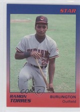 1989 Star Burlington Indians Ramon Torres #24