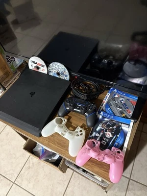 TESTED OEM LOT BUNDLE MINECRAFT PS4 PlayStation Slim 4 GAME SYSTEM COMPLETE NBA - Image 1 of 4