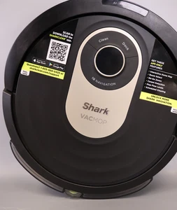 Shark AI VACMOP Black Robotic Vacuum and Mop with Self-Cleaning Brushroll, - Picture 1 of 6