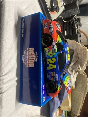 BANCO JEFF GORDON #24 EDICIÓN LIMITADA. Winston Cup Series 1995 escala 1:24 con llave Foto 1 de 4