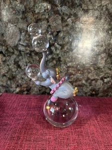 RARE-FRANKLIN MINT DISNEY FANTASIA BUBBLE DANCER ELEPHANT FIGURE - Picture 1 of 4