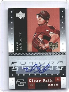 2007 Upper Deck Future Star Clear Path Mike Schultz Auto RC Arizona Diamondbacks - Bild 1 von 2
