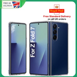 Clear Case für Samsung Galaxy Z Fold 7 6 5 Stoßfest Bumper Handy Hülle Cover - Bild 1 von 10